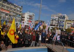 Aliağa'da MEB Yasasına Tepki