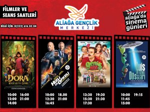 Aliağa Gençlik Merkezi’nde Bayramda Sinema Keyfi