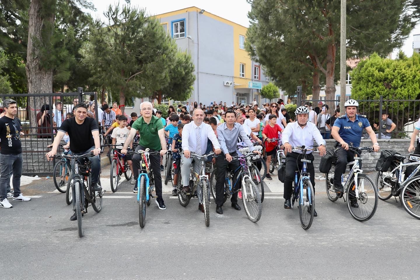 Aliağa’da Pedallar Sağlık İçin Çevrildi