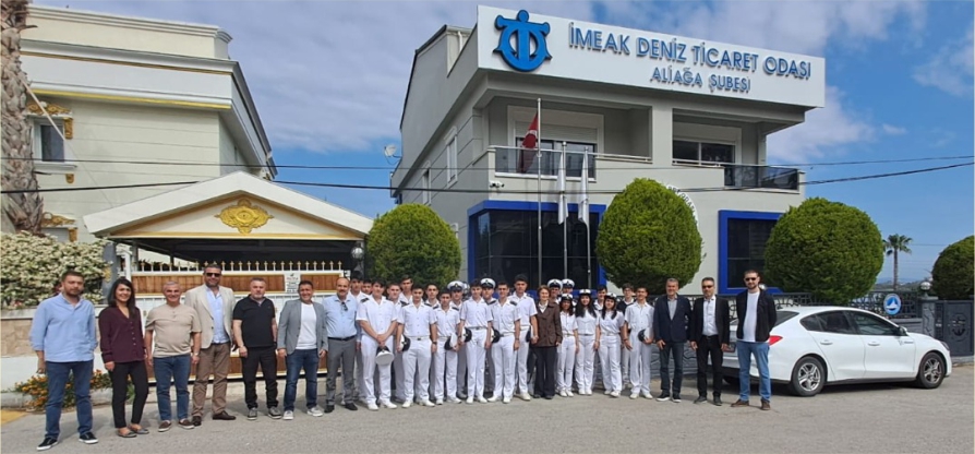 Denizcilik Lisesi Aliağa Dto’yu Ziyaret Etti