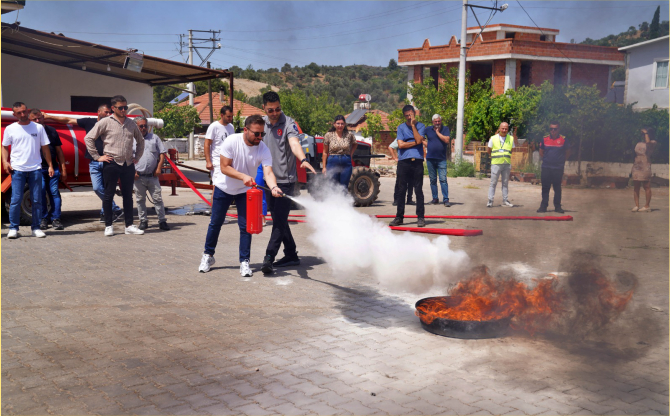 İzmir’in köyleri itfaiye üssü oluyor