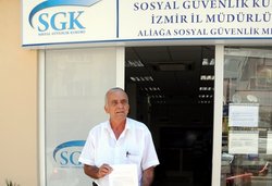 Aliağalı; Emekli SGK Mağduru