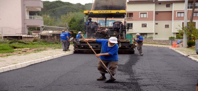 Yalı Mahallesi’nde Asfaltlama Çalışmaları Tüm Hızıyla Devam Ediyor