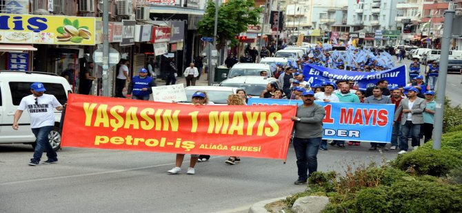 Aliağa’da 1 Mayıs Coşkusu