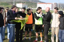 Sporculara Baklava İkramı 