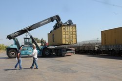 Manisa'dan ilk Tren Aliağa'da