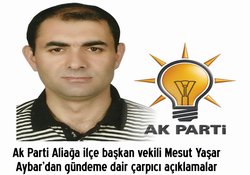 Aybar Aliağa Kent Konseyini Uyardı 