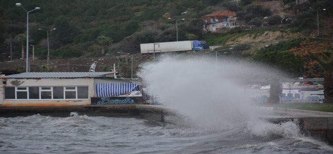 Aliağa’da Şiddetli Fırtına