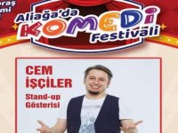 Cem İşçiler Stand Up Gösterisi İle 22 Şubat’ta Aliağa’da